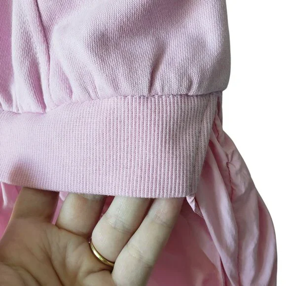 NEW Gola x Anthropologie Direct Kick Twofer Preppy Soccer Romper Light Pink - Picture 11 of 13